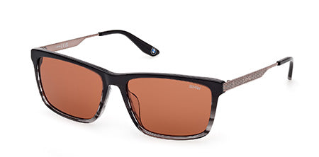 BW0062-H Grey/Striped / Shiny Dark Bronze Main image