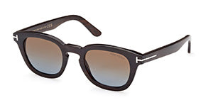 FT1045-P Shiny Black / Brown Horn