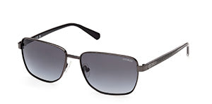 GU00312 Shiny Gunmetal / Black/Crystal