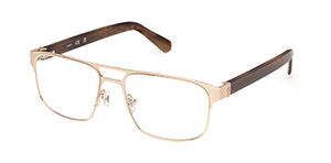 GU50367 Shiny Pale Gold / Brown Horn
