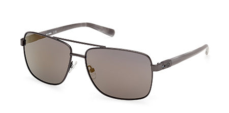 HD00018 Matte Gunmetal / Grey/Horn Main image