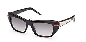 LB0019 Shiny Black / Crystal/Gradient