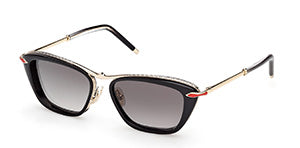 LB0022 Shiny Black / Shiny Pale Gold